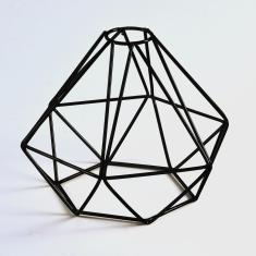 Imagem de Lustre Pendente Aramado Diamante Pequeno 