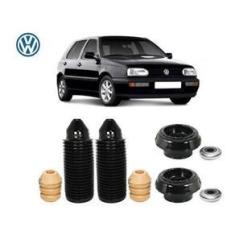 Imagem de Par Kit Coxim Rolamento Batente Coifa Vw Golf Gl Importado 1994 1995