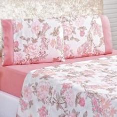 Imagem de Jogo de Lençol King Micropercal 200 Fios Naturale 4 Peças - Serene