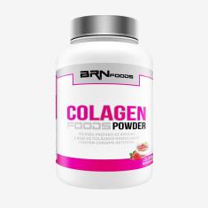 Imagem de Colágeno - Colagen Foods Powder 200 g - Sabor Morango – BRNFOODS BR NUTRITION FOODS 