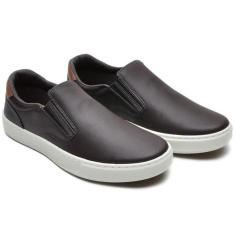 Imagem de Tênis Masculino Ixória Casual Slip-on Fly Café-Masculino