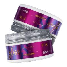 Imagem de Kit 02 Máscara De Tratamento Hair Care Gloss Fox 250g