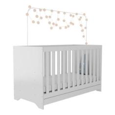 Imagem de Berço 3 em 1 com Colchão Incluso Multimóveis MP0527C Branco, Branco