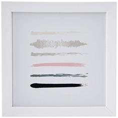 Imagem de Arte Maníacos Quadro Decorativo Escandinavo Abstrato - 46x32,5cm (Moldura em laca )