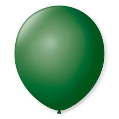 Imagem de Balão São Roque N°9 Com 50 Unidades Verde Folha