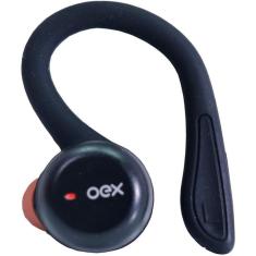 Imagem de Fone Headphone Sem Fio Flex Oex Tws21 - Preto/Laranja