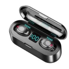 Imagem de Fone De Ouvido Tws Bluetooth V5.0 Touch Display Led