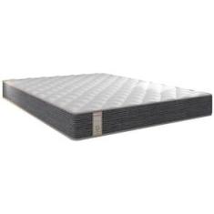 Imagem de Colchão Queen Size Portobel New Lexus com Molas Ensacadas e Revestimento em Tecido Poliéster 30x158x198cm - Branco/Cinza