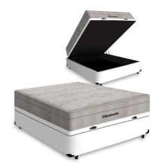 Imagem de Cama Box Ba  Vi va + Colch o De Molas Ensacadas Ortobom Airte