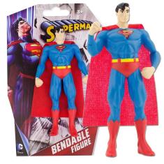 Imagem de Boneco Superman 15cm Dobrável Superman Series Dc - Nj Croce