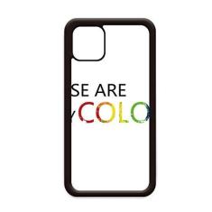 Imagem de Capa LGBT Rainbow Flag These are My Colors para iPhone 11 Pro Max para Apple Mobile Case