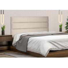 Imagem de Painel La Italiana Cama Box Casal 140cm Suede - SSX Multicoisas