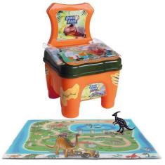 Imagem de Cadeirinha Brinquedo Educativo Dino Park Infantil Samba Toys
