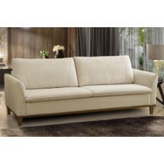 Imagem de Sofá 2 Lugares Montreal Linho Creme - Meu Estofado