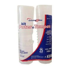 Imagem de Pote Desc Orleplast 145ml C/tpa 25un