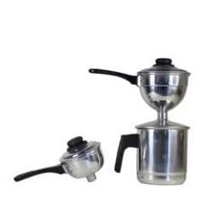 Imagem de Cuscuzeiro Individual Nordestino Duas Porções Não Inox