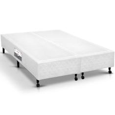 Imagem de Cama Box Base Universal Queen Poli Tecido White (158x198x23) - Castor