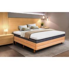 Imagem de Cama Box Rústica Serenelife