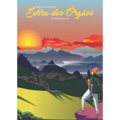 Imagem de Quebra Cabeça Serra Dos órgãos 98 X 70cm 1014 Peças