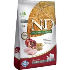 Imagem de Ração Farmina N&D Ancestral Grain Frango Cães Idosos Raças Médias - 10,1 Kg