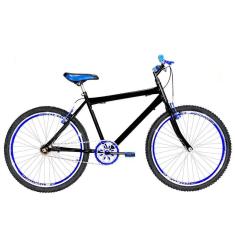 Imagem de Bicicleta Masculina Aro 26 Mtb Aero Cor Preta E Azul