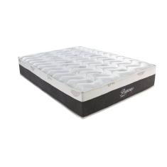 Imagem de Colchão Casal 30x188x138cm Molas Ensacadas Pegasus Montreal Cinza/Branco