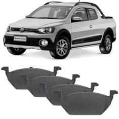 Imagem de Kit Pastilha Freio Volkswagen Saveiro 2017 A 2018 Dianteiro