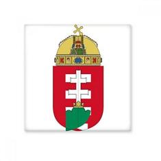Imagem de Decalque brilhante de ejo de cerâmica com emblema nacional da Hungria Europa