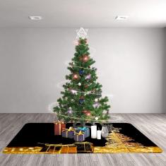 Imagem de Tapete De Natal Para Sala Natal Moderno  Único