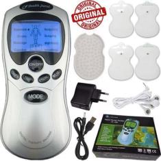 Imagem de Aparelho Tens E Fes Massageador Choquinho Fisioterapia 4 Eletrodos Biv