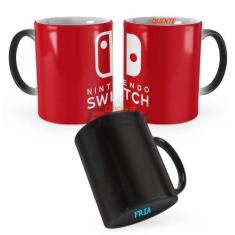Imagem de Caneca Mágica Nintendo Switch Logo - Decora Geek