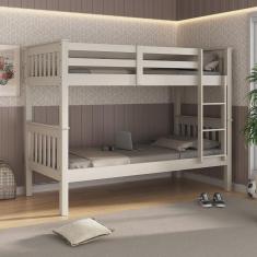 Imagem de Beliche Solteiro em Madeira Maciça