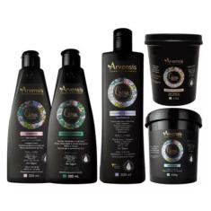 Imagem de Kit Arvensis Ondulados Sh Cond Ativador Máscara Geleia Suave