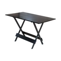 Imagem de Mesa Dobrável de Madeira Maciça 1,20x70 - Tabaco