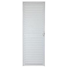 Imagem de Porta de Alumínio Branco Palheta CMC Modular - Lado Esquerdo - 2.10 (A