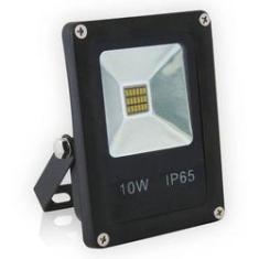 Imagem de Refletor Holofote Led Branco Frio Prova D'água 10w Bivolt