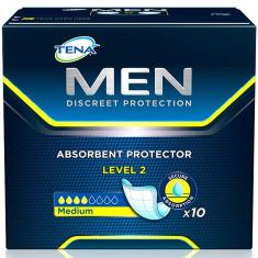 Imagem de Absorvente Tena Men Discreet Protection Level 2 Geriátrico Embalagem com 10 Unidades