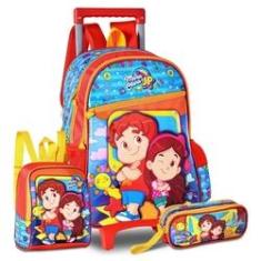 Imagem de Mochila Maria Clara E JP Lancheira E Estojo Infantil