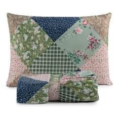 Imagem de Jogo De Cama Queen Size 3 Pçs Box 40cm Tecido Pelitizado 200 Fios - Be