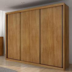 Imagem de Guarda Roupa Casal 3 Portas 6 Gavetas Vegas Cumaru