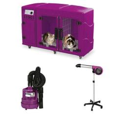 Imagem de Maquina De Secar + Secador 5000 E Soprador Maxx Kyklon Pink