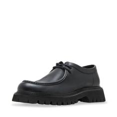Imagem de Steve Madden Tênis masculino Kalkin, Couro preto, 38