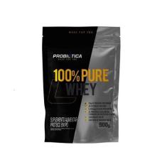 Imagem de 100% Pure Whey Refil (900g) - Sabor: Iogurte c/ Coco - Probiótica