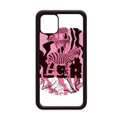 Imagem de Capa roxa de animais redondos para iPhone 12 Pro Max para Apple Mini Mobile Case Shell