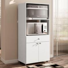 Imagem de Armário de Cozinha âmbar 2 Portas 1 Gaveta Branco - Telasul