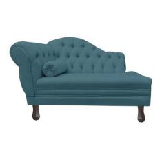 Imagem de Recamier Sofá Direito Larissa 120cm Sala Suede Royal - Incasa Decor -