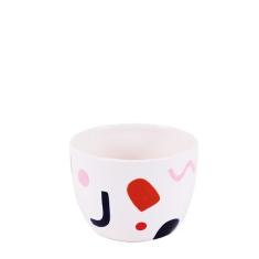 Imagem de Vaso Grafismo Decorativo Ceramica