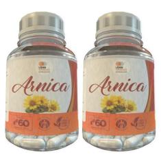 Imagem de Arnica - 60 Cáps 500Mg Kit Com 2 Potes - Lider Vendas