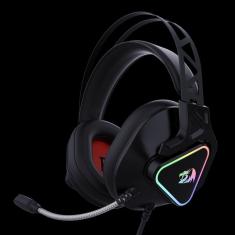 Imagem de Headset Gamer Redragon Cadmus RGB USB 7.1 Surround Drivers 53mm Preto - H370