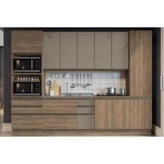 Imagem de Cozinha Modulada Completa Maxxi 7 Peças (2 Armários + 2 Balcões+ 1 Tor
